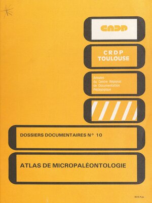 cover image of Atlas de micropaléontologie (2)